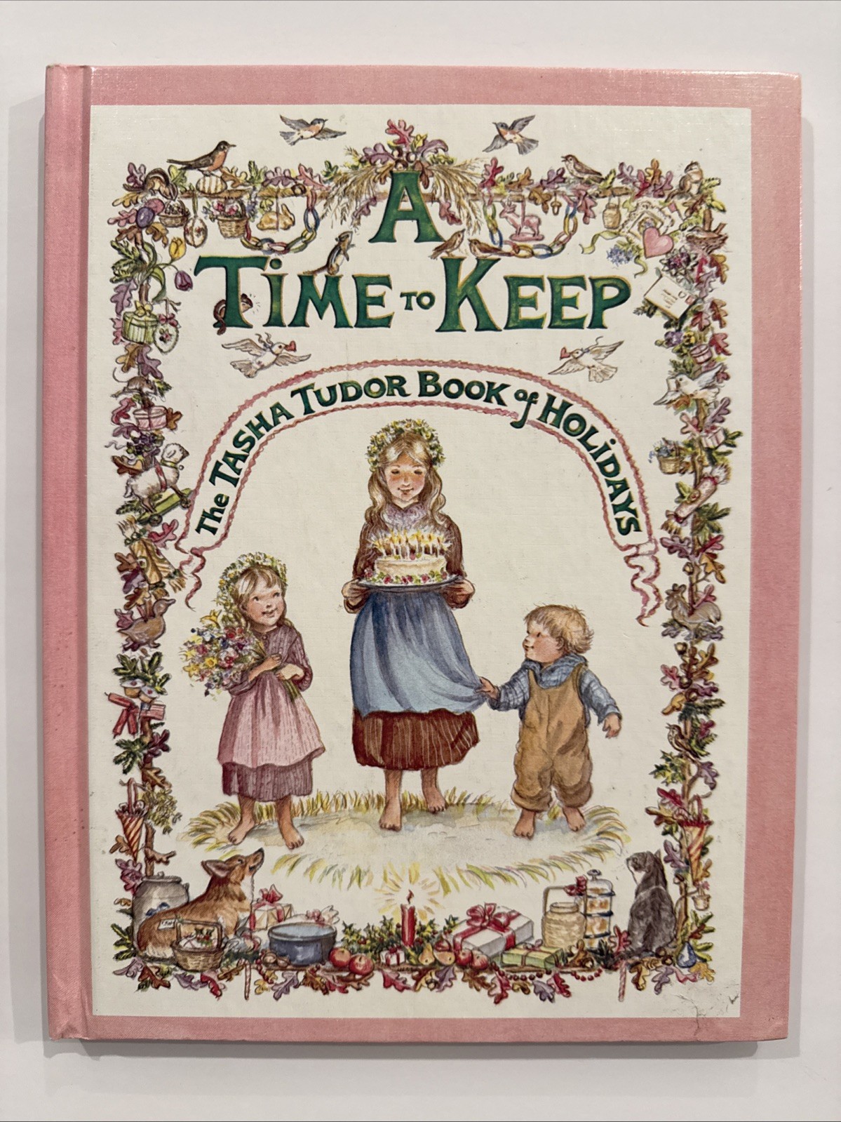 Signed Second Printing 1978 Tasha Tudor A Time To Keep Book Of Holidays
