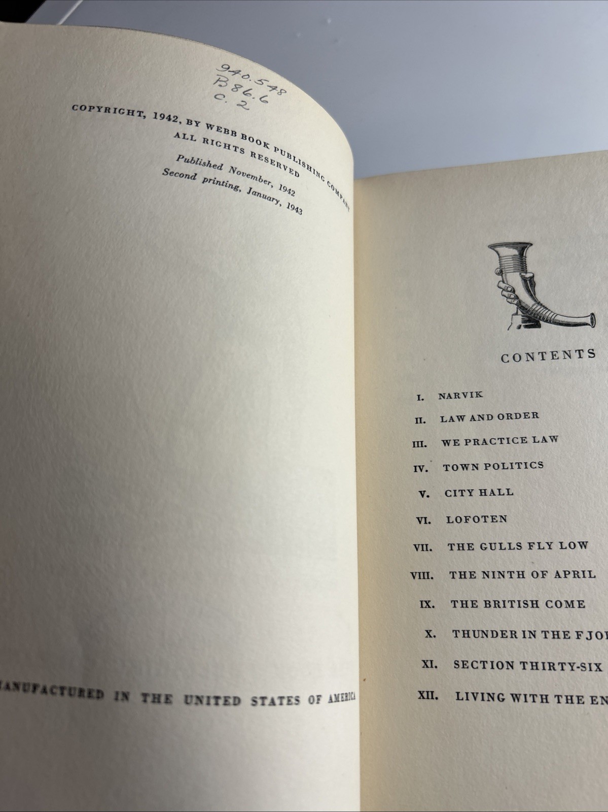 The Mountains Wait /Theodore Broch/Rockwell Kent 1943 xlib 📕 2930