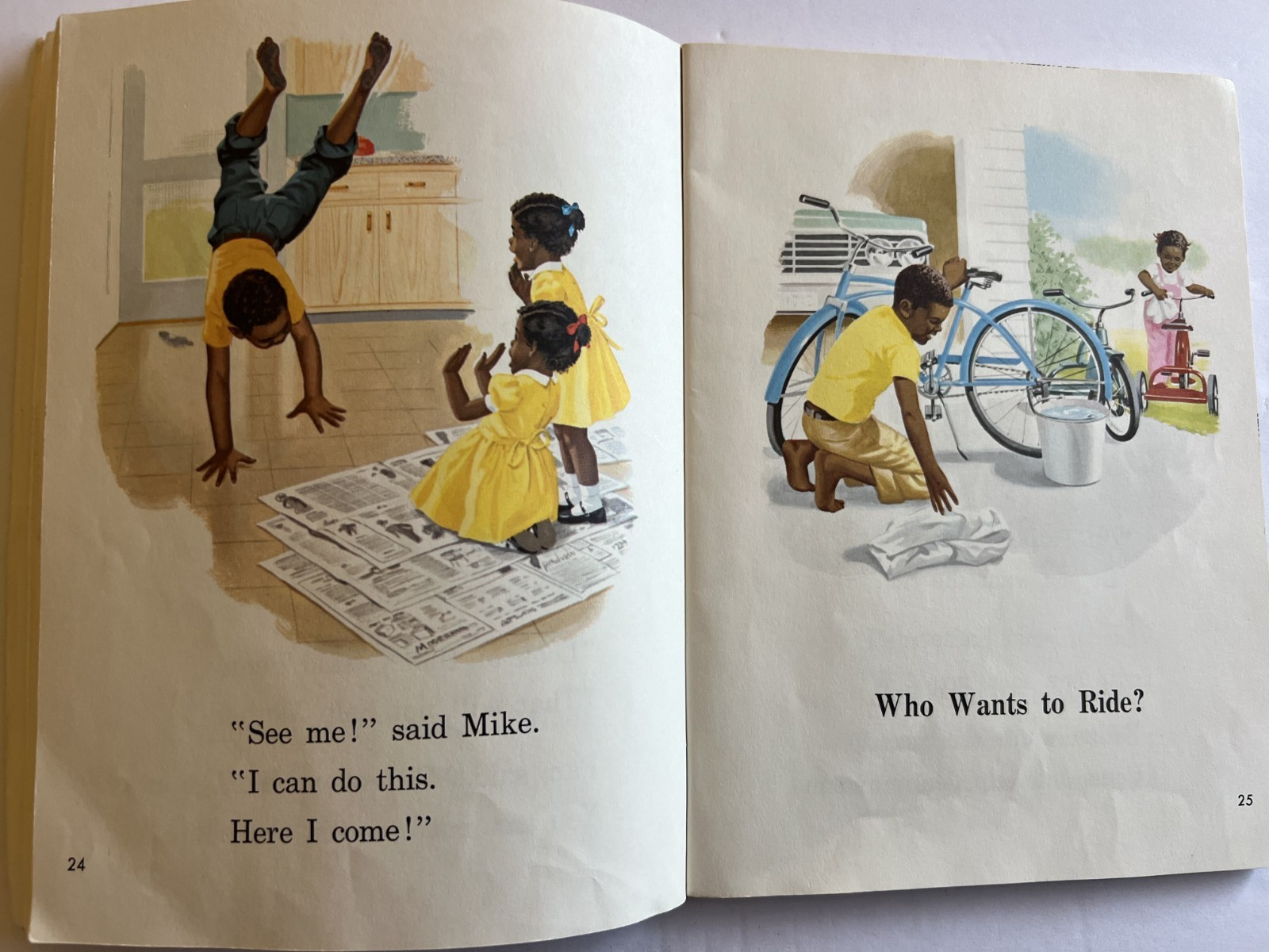 Places We Know Dick and Jane Old School Book Primer 1966