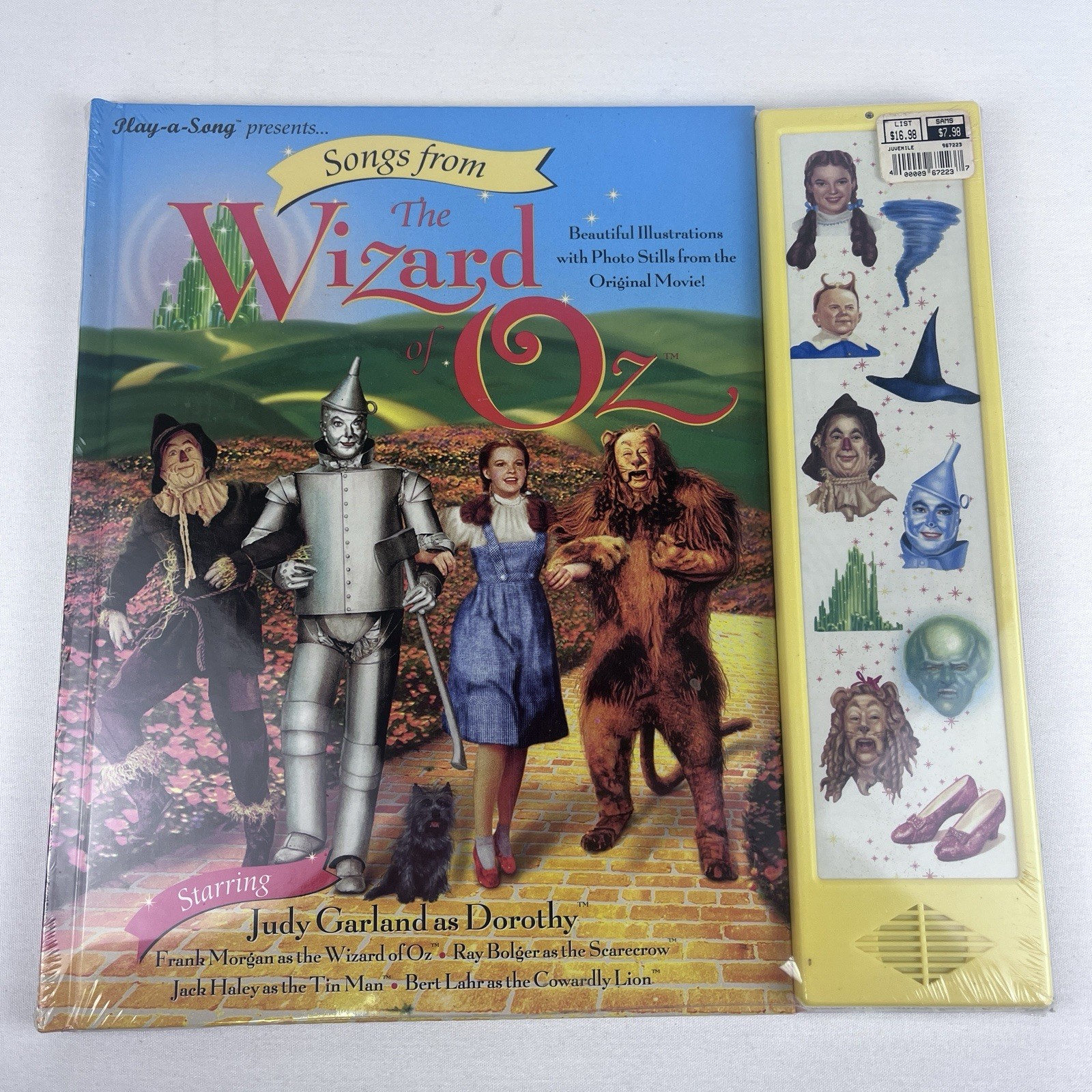 Songs From The Wizard of OZ Vintage 1996 Turner Story Book New / Factory Sealed