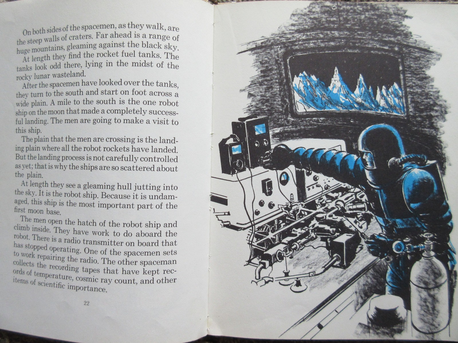 Moon Base (1959) by William Nephew & Michael Chester – Hardcover