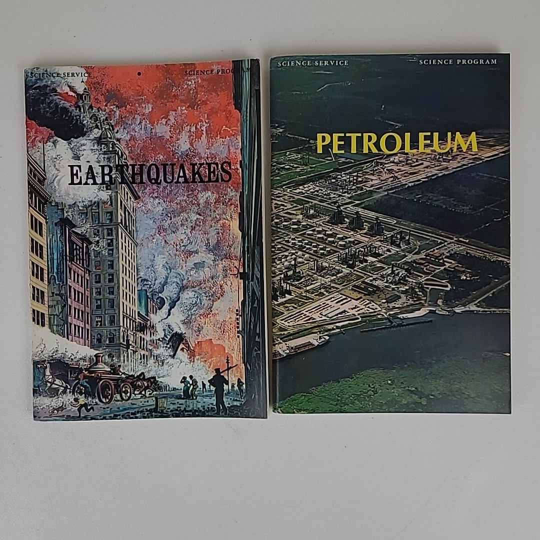 6 Vintage Science Service Science Program Books Nelson Doubleday, Inc 1968