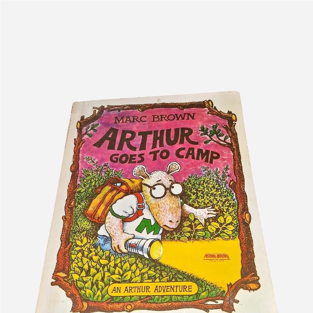 vintage book Arthur Goes To Camp by Marc Brown 1982