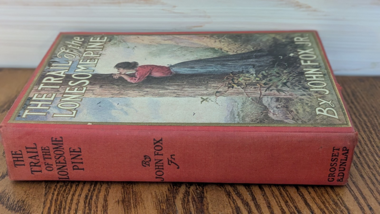 Lot of 2 Vintage 1900s Books:The Trail of the Lonesome Pine & The Covered Wagon