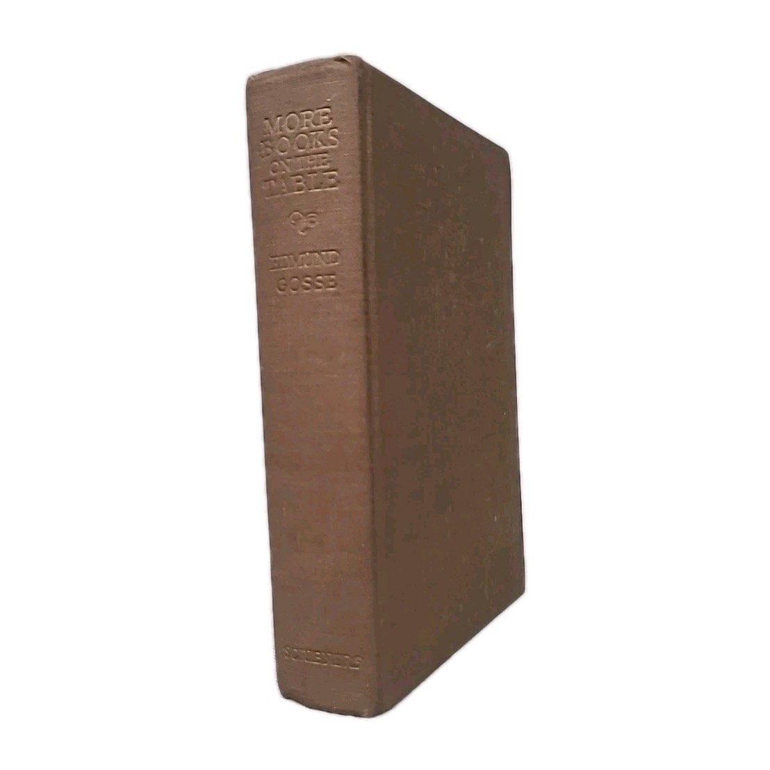 More Books on the Table Edmund Gosse 1923 First Edition HC Scribner’s