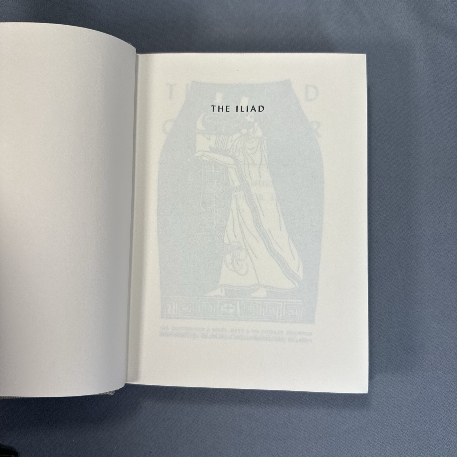 The Iliad of Homer 1942 Hardcover Classics Club