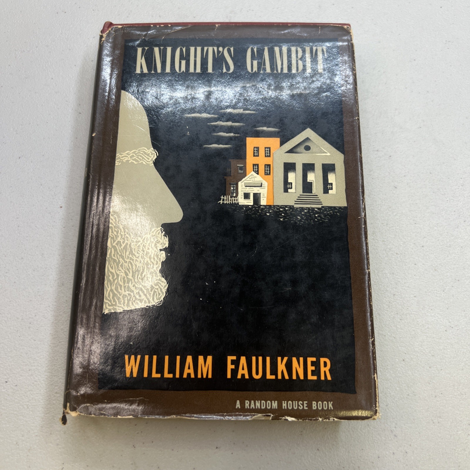 William Faulkner ~Knight’s Gambit 1st Edition 1949 Dust Jacket