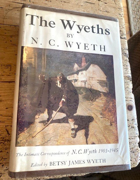 THE WYETHS BY N.C. WYETH-INTIMAGE CORRESPONDENCE OF WYETH 1901-1945-1ST PRINTING