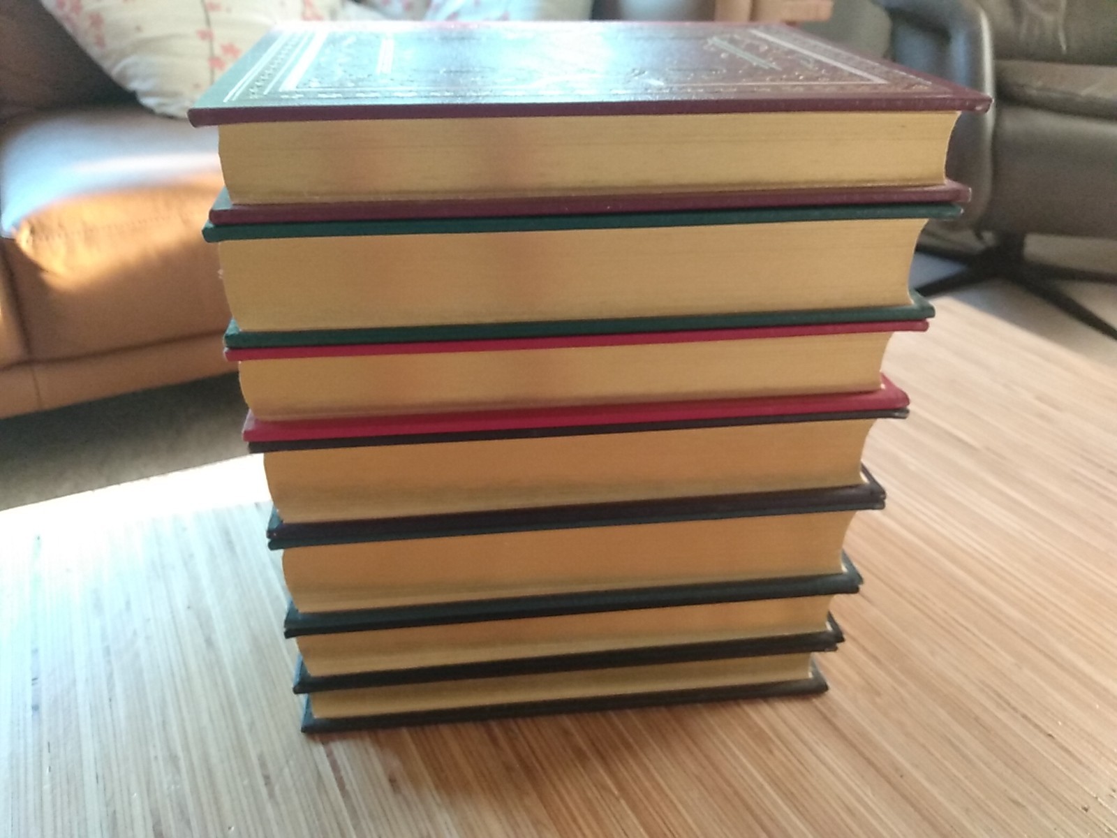 F. Scott Fitzgerald Set Easton Press Set Of 7 Great Gatsby Tender