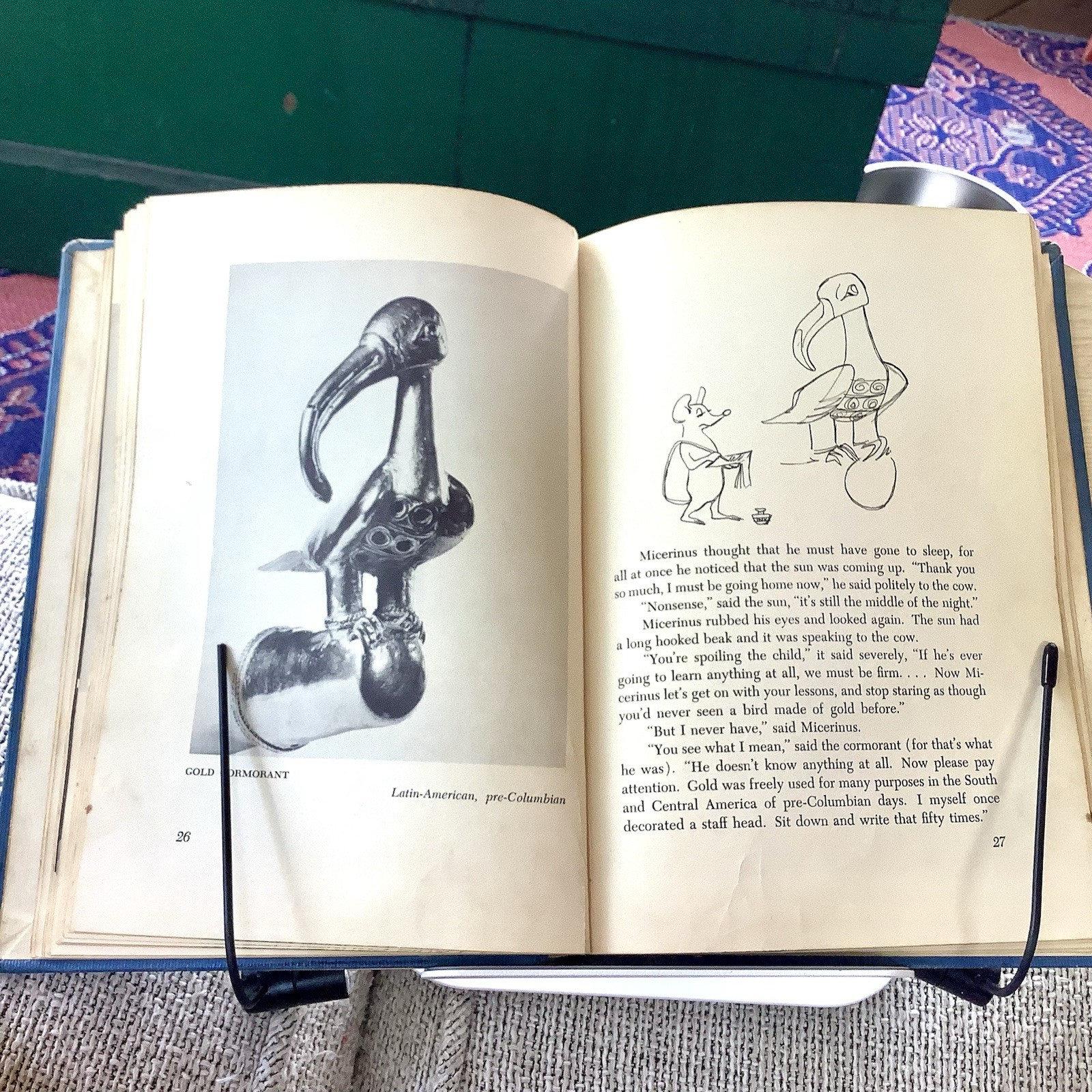 Vintage 1954 1st Edition The Contemporary Mouse by Patricia Barnard HC Art Fable
