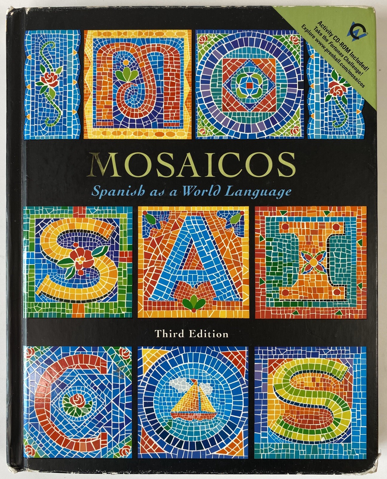 Mosaicos Spanish as a World Language HB with CD-ROM Disk