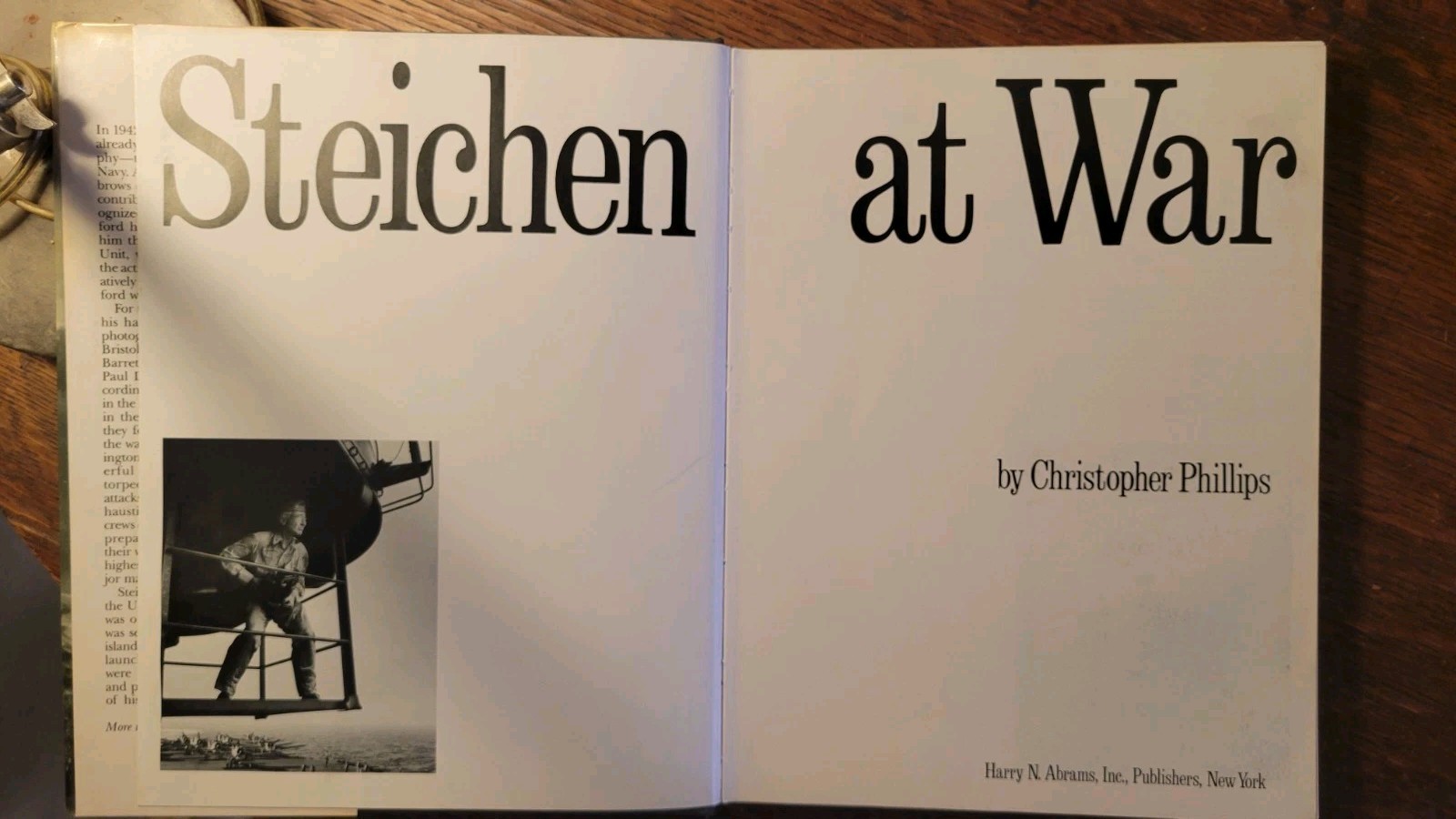 “Steichen at War – Christopher Phillips – 1981 Harry N. Abrams – First Edition –