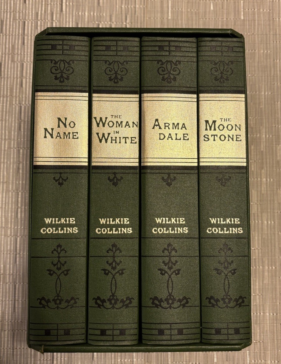 Wilkie Collins, 4 Mysteries Boxed Set, Folio Society, 1992
