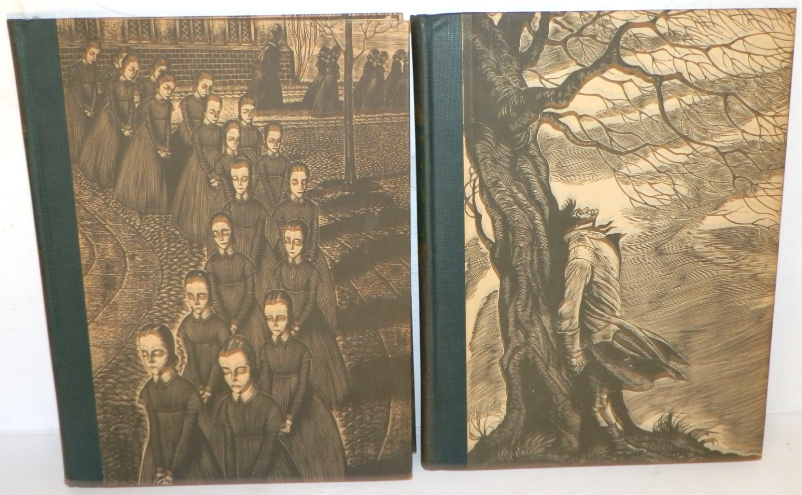 Jane Eyre & Wuthering Heights Box Set Charlotte & Emily Bronte 1944 Random House