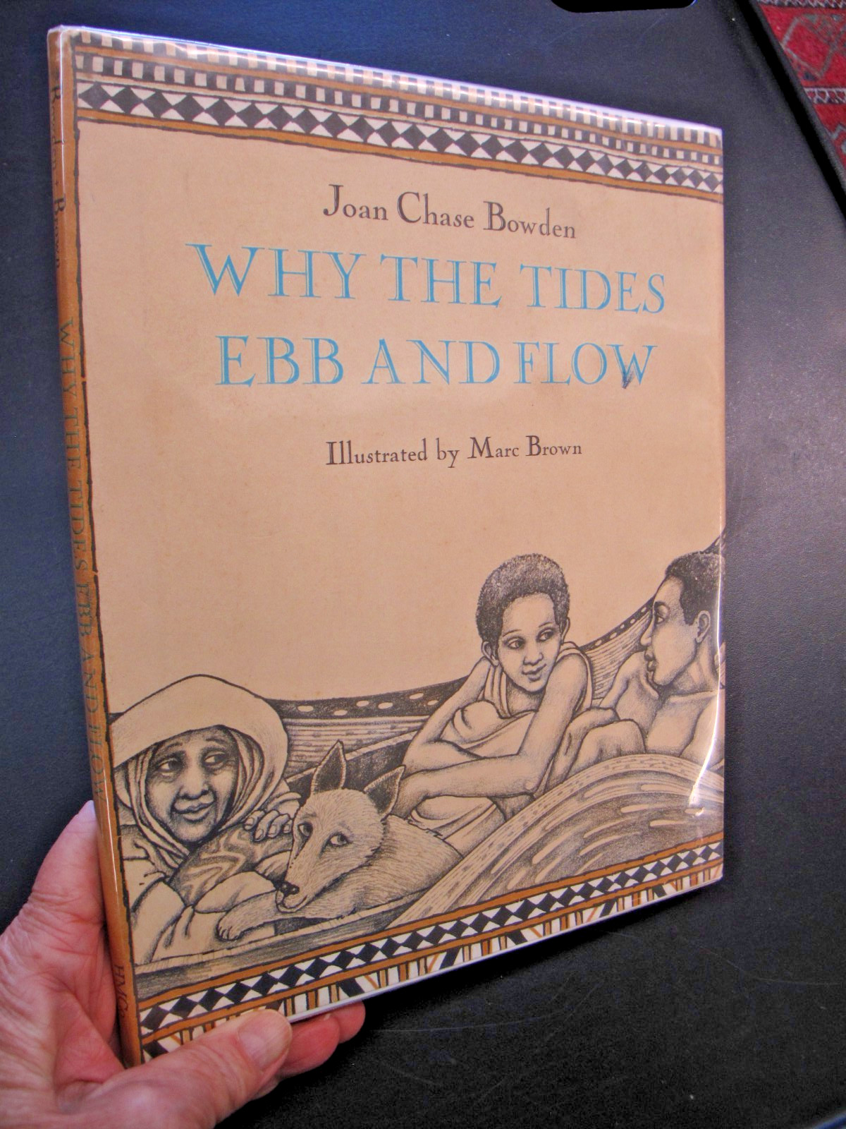 Children’s Juvenile Why The Tides Ebb and Flow Illus. Marc Brown Signed DJ 1979