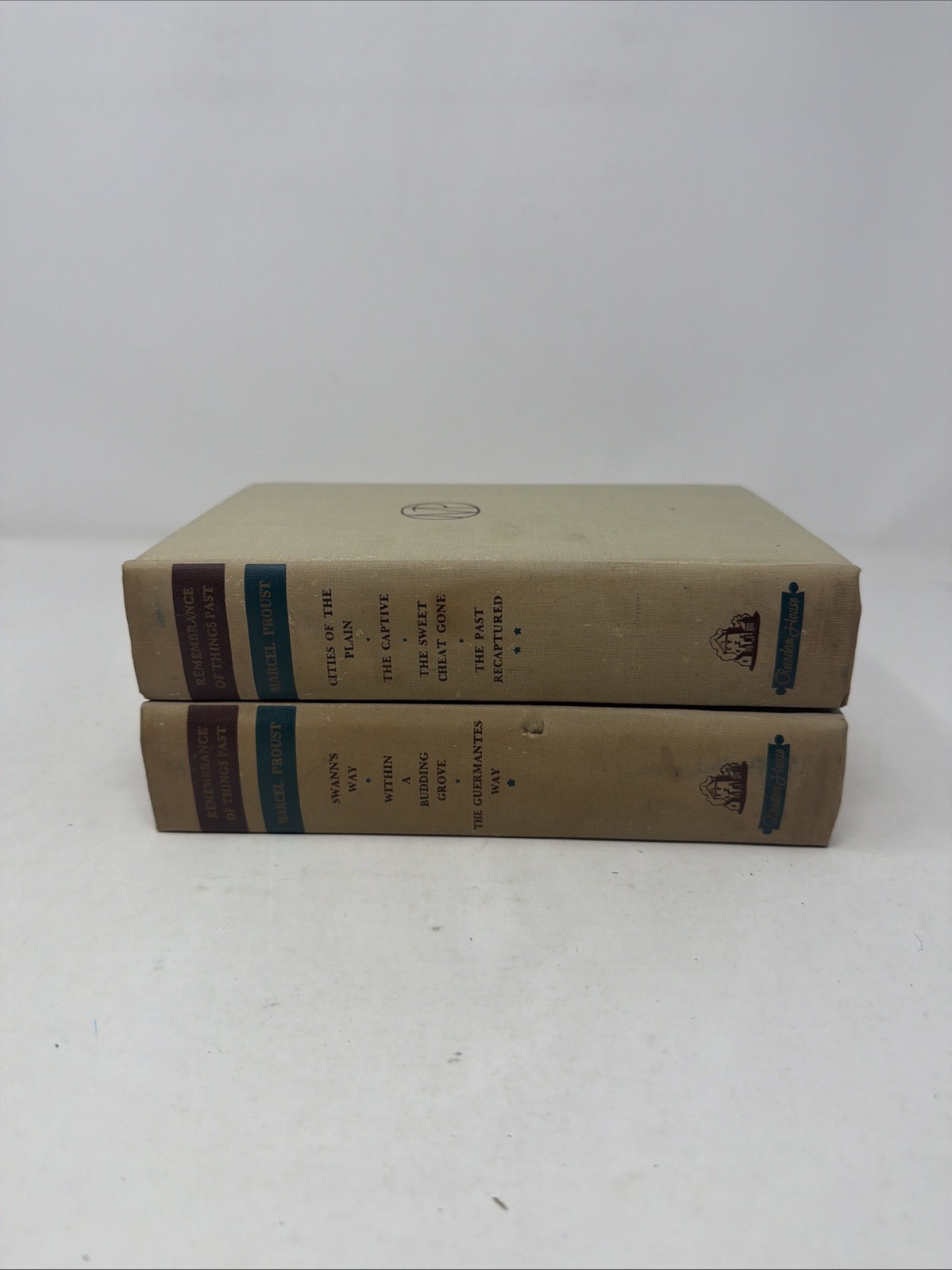 Marcel Proust, “Remembrances of Things Past”, 2 Vol. Boxed Set of 7 Novels, 1934