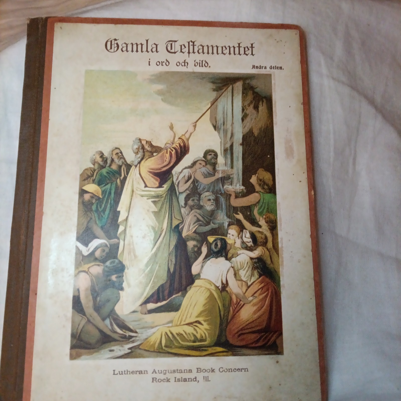 Gamla Testamentet Book Early 1900’s Hardcover Book