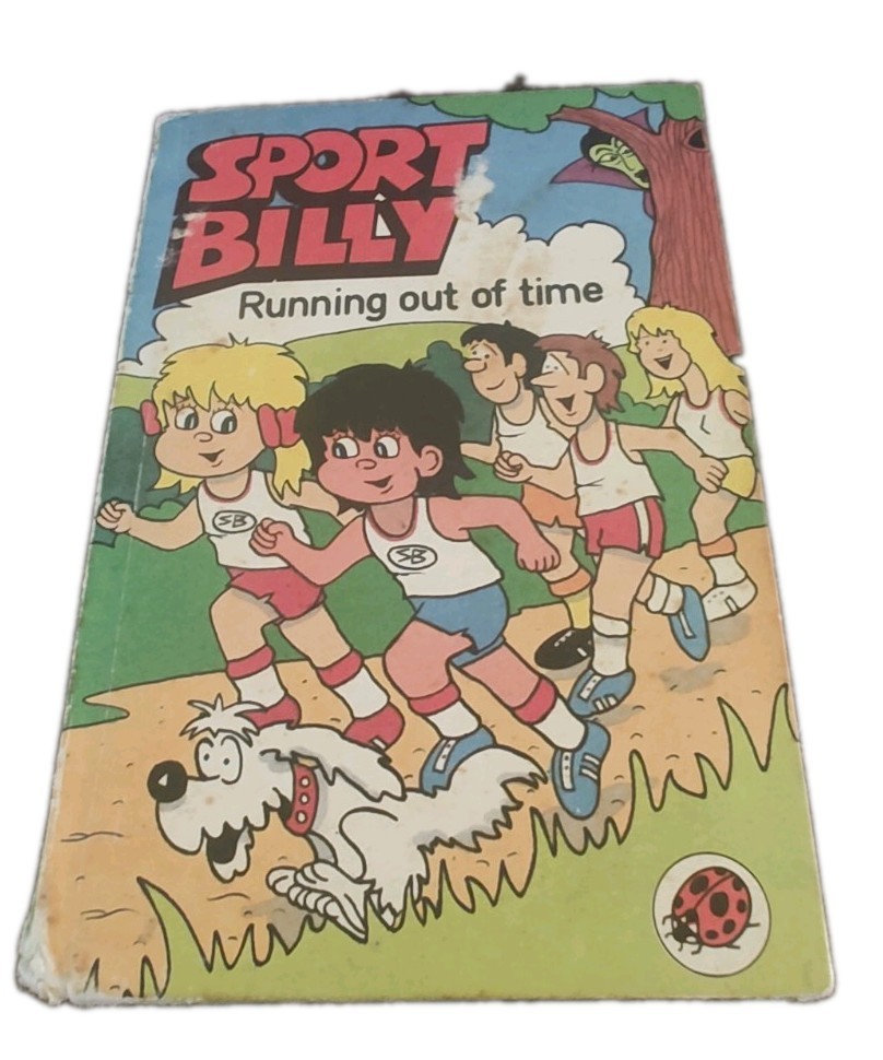 Vintage Ladybird Book “Sport Billy Running Out Of Time “First Edition 1982