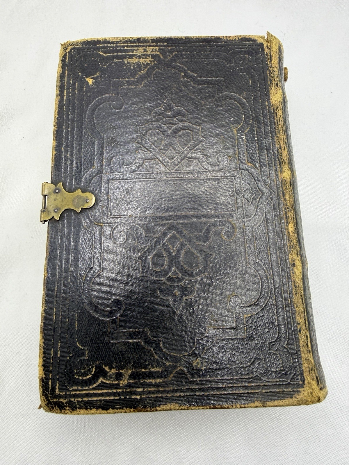 Holy Bible New & Old Testaments Orig Tongues New York American Bible S. 1866