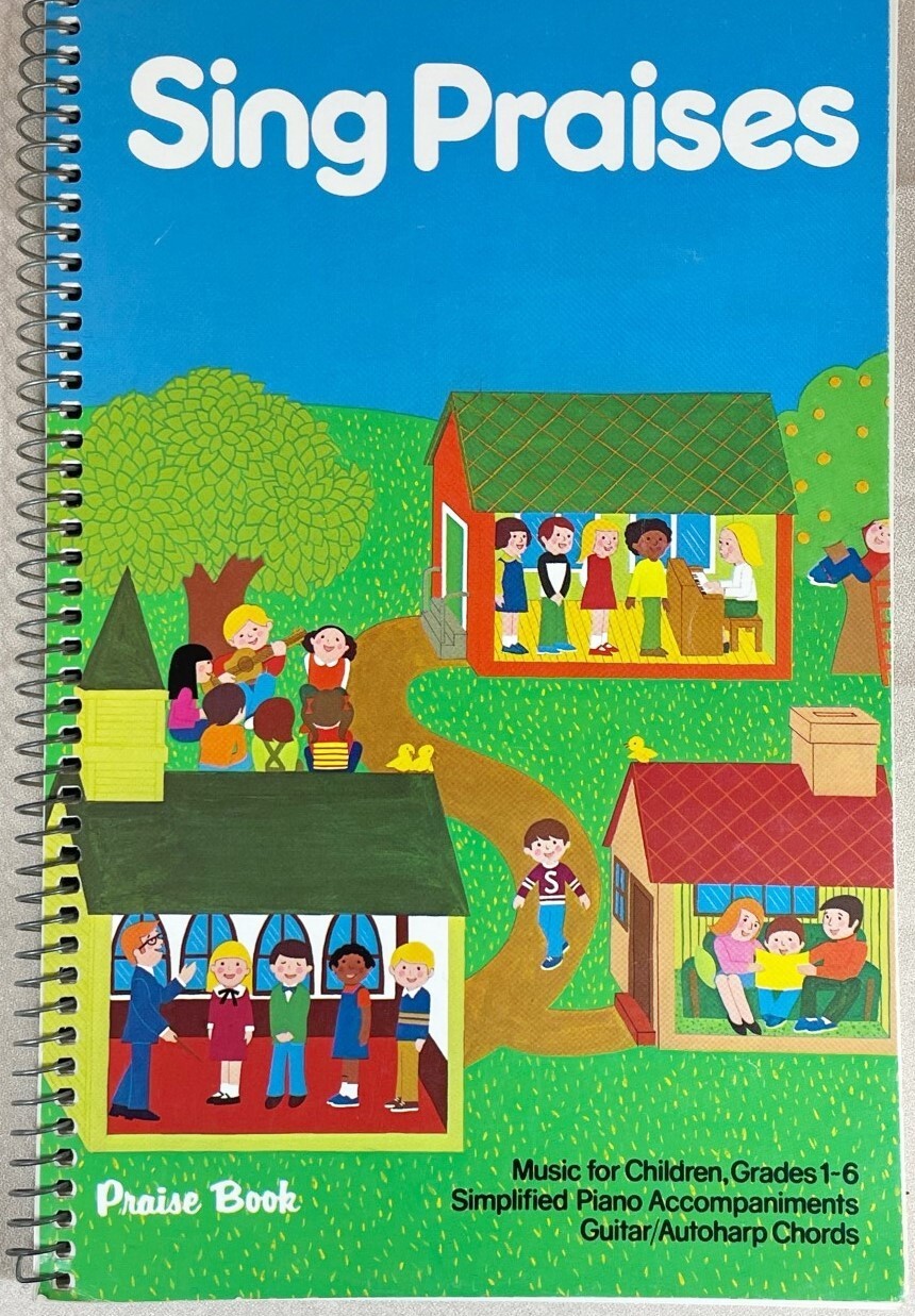 Sing Praises Gospel Music for Children Praise Book Spiral-bound Mini softcover