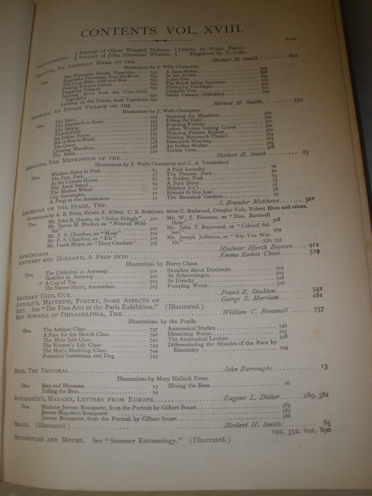 ANTIQUE Scribner’s Monthly – Bound Vol 18 May 1879-Oct 1879 / ILLUSTRATED 952 pg