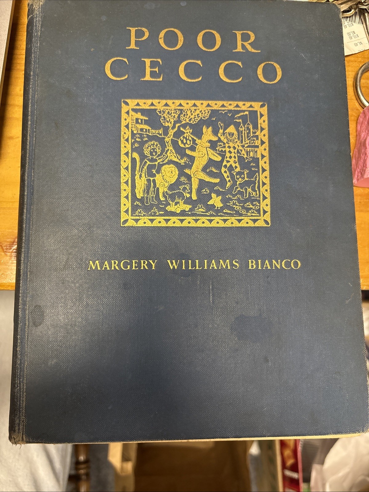 Poor Cecco – Margery Williams Bianco / Arthur Rackham 1925 Original HC