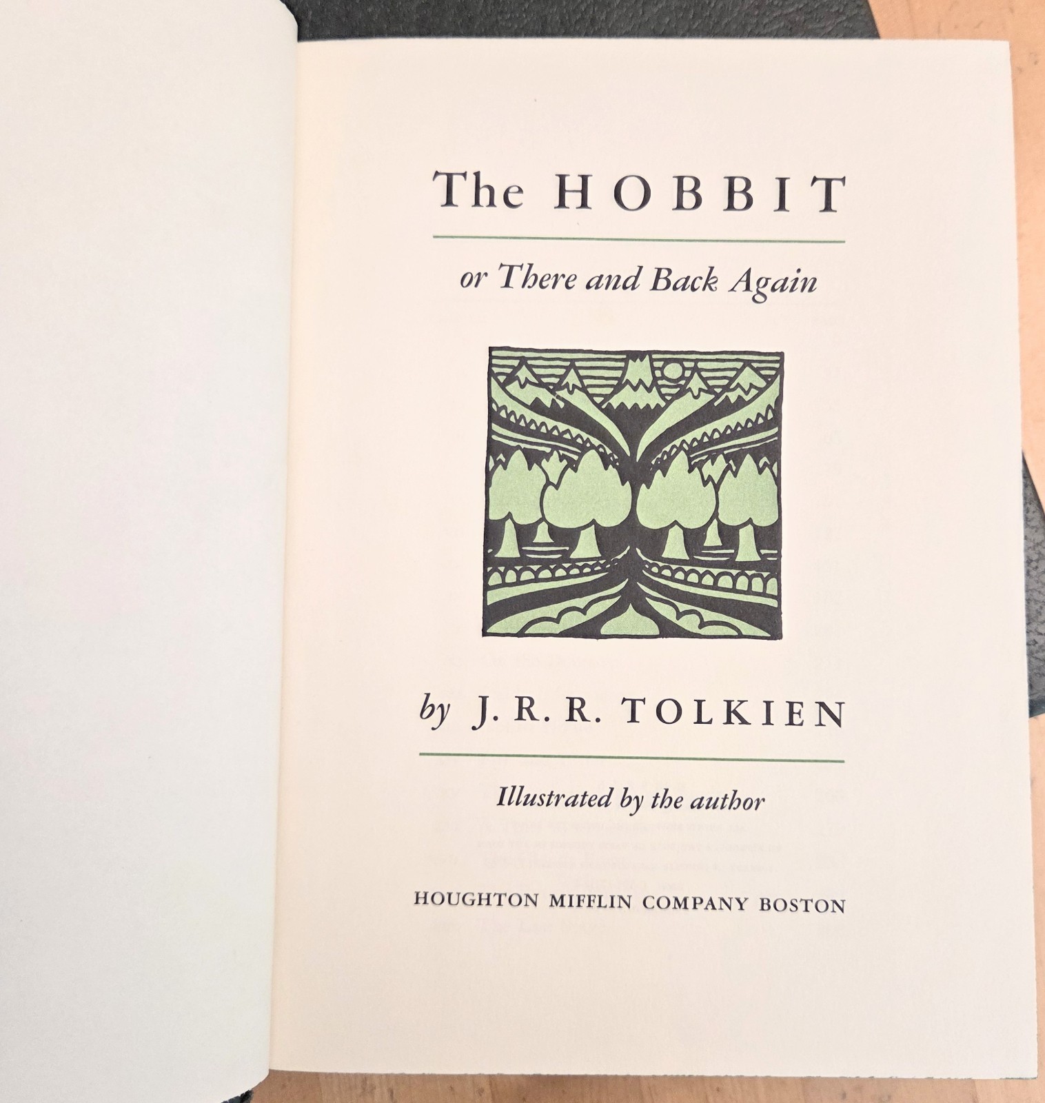 The Hobbit by Tolkien H/C Book 1966 Deluxe Collector’s Edition Hard Cover