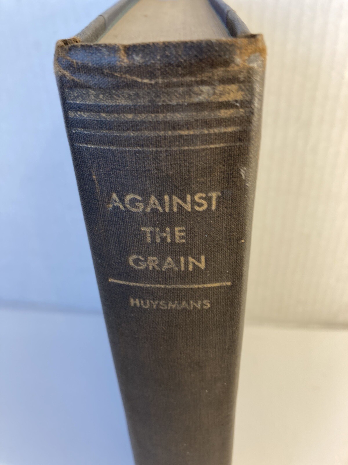 1931 Against the Grain by J.K. Huysmans Illustrated Editions Hardcover Very Good