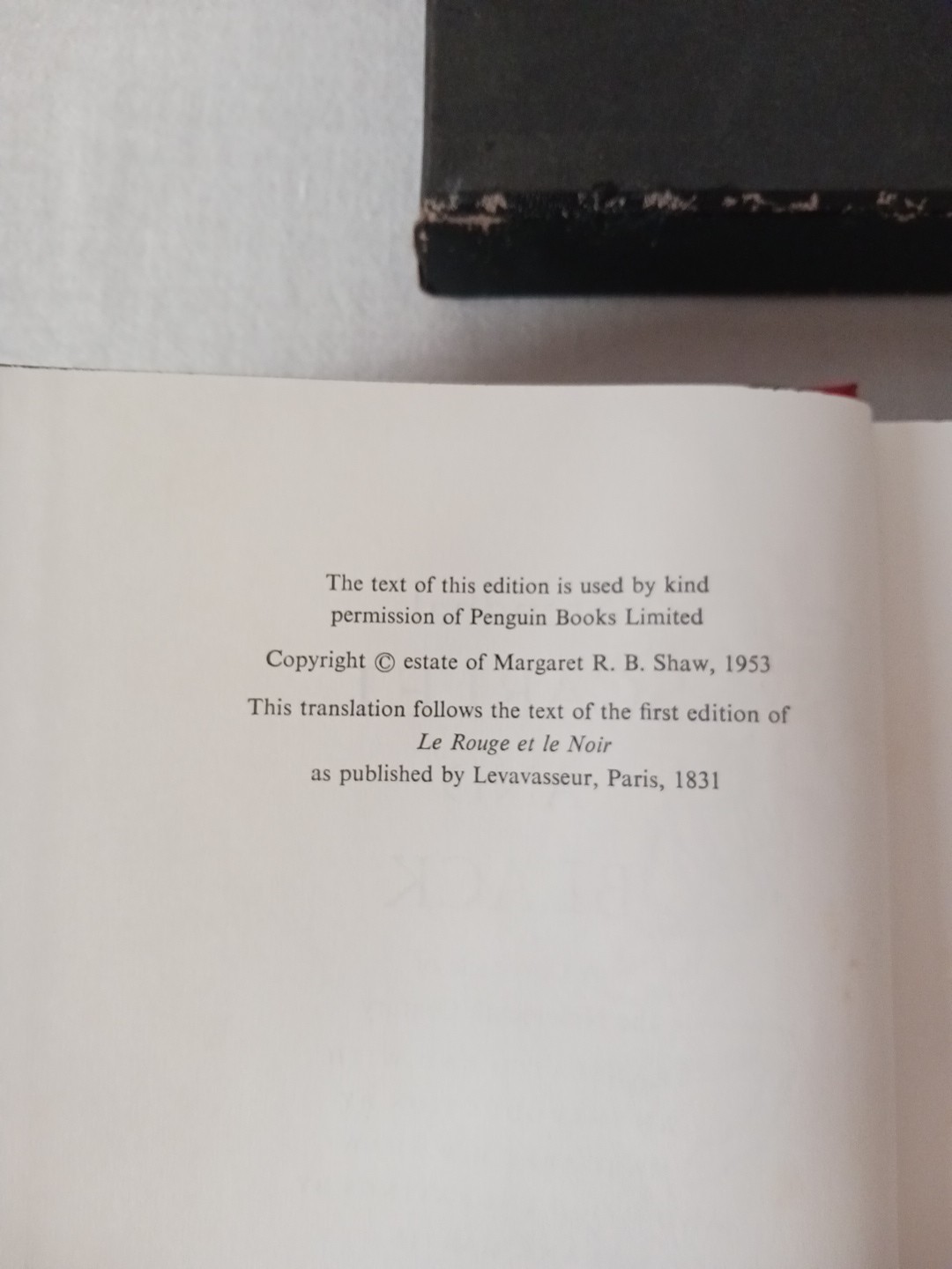 Scarlet and Black by Stendhal – Folio Society (1965) with Slipcase Book In EUC