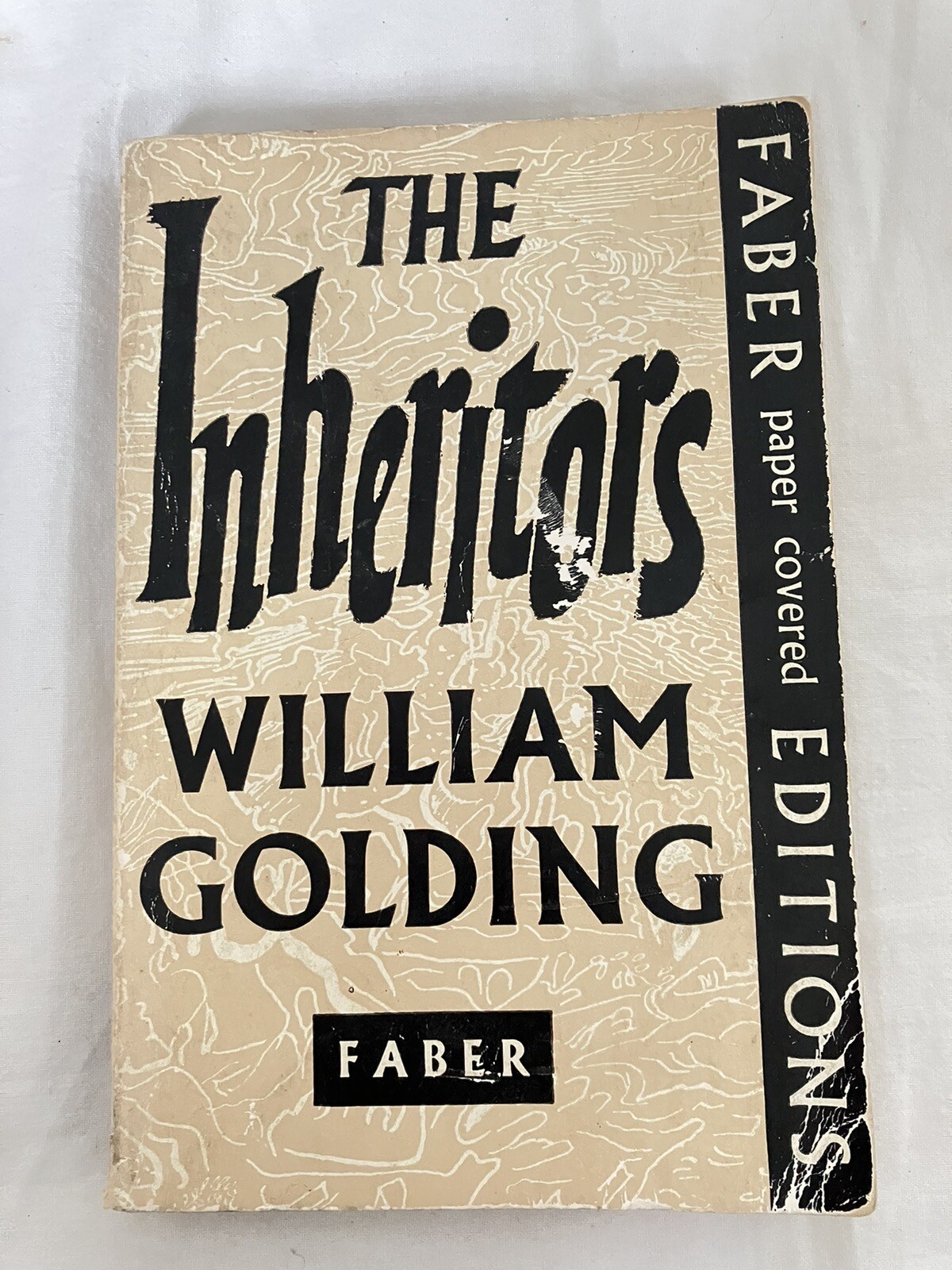 The Inheritors William Golding 1st Edition Faber Paper Bound 1961 Vintage SHD1