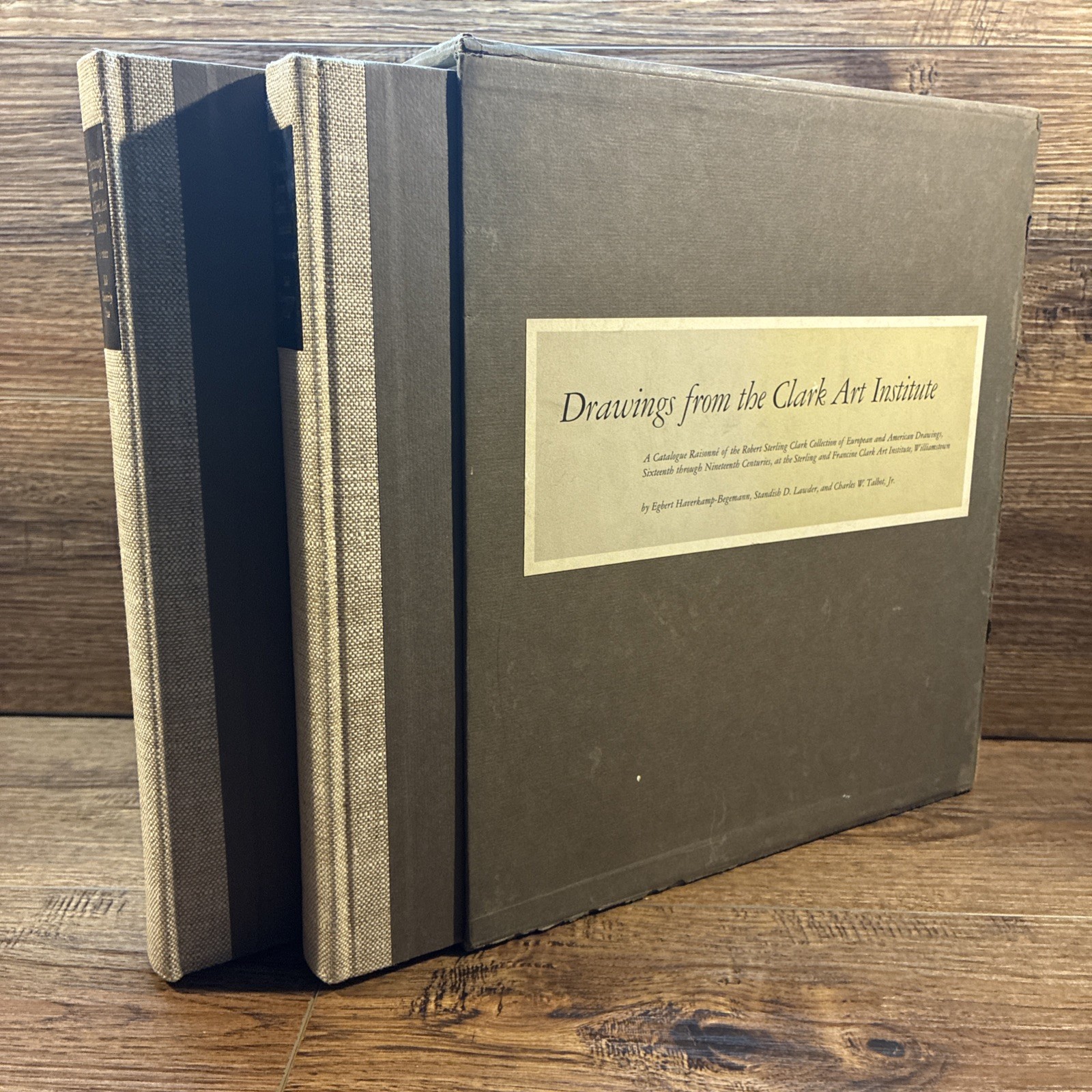 Drawings From The Clark Art Institute – 2 Large Volumes – Yale University Press