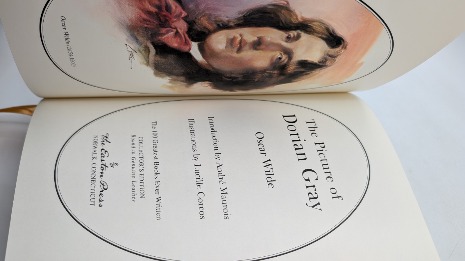 Easton Press, The Picture of Dorian Gray Oscar Wilde Leather Collector’s PRETTY