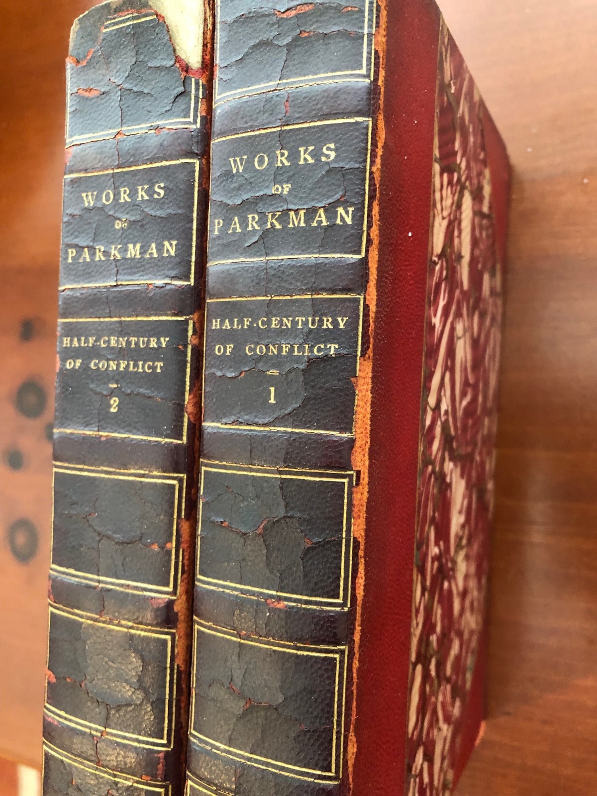 VOL. 1 & 2 A Half-Century of Conflict – France & England in NA Parkman 1909
