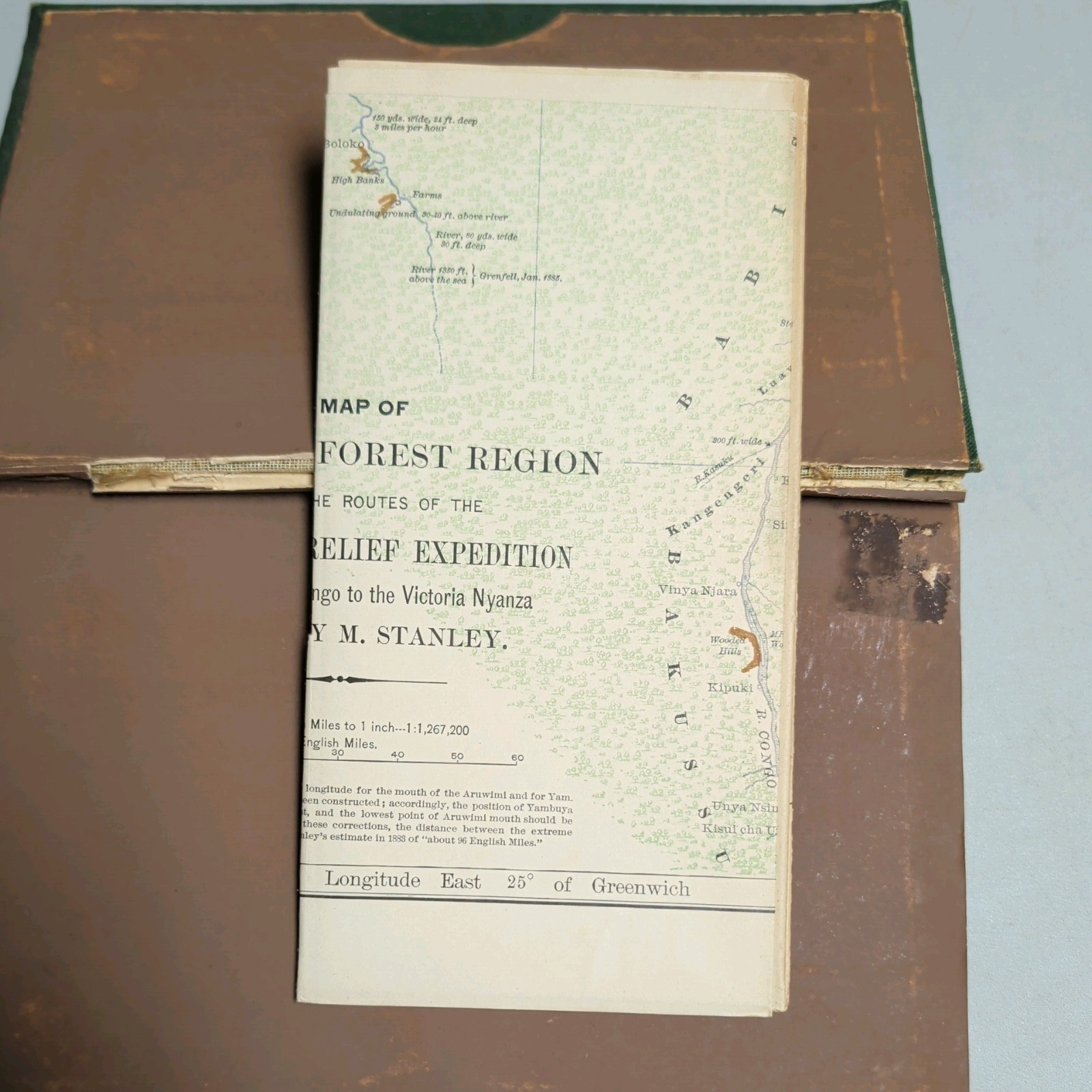 In Darkest Africa Henry M. Stanley 1st edition 2 Vol Set 1890 HC with All Maps
