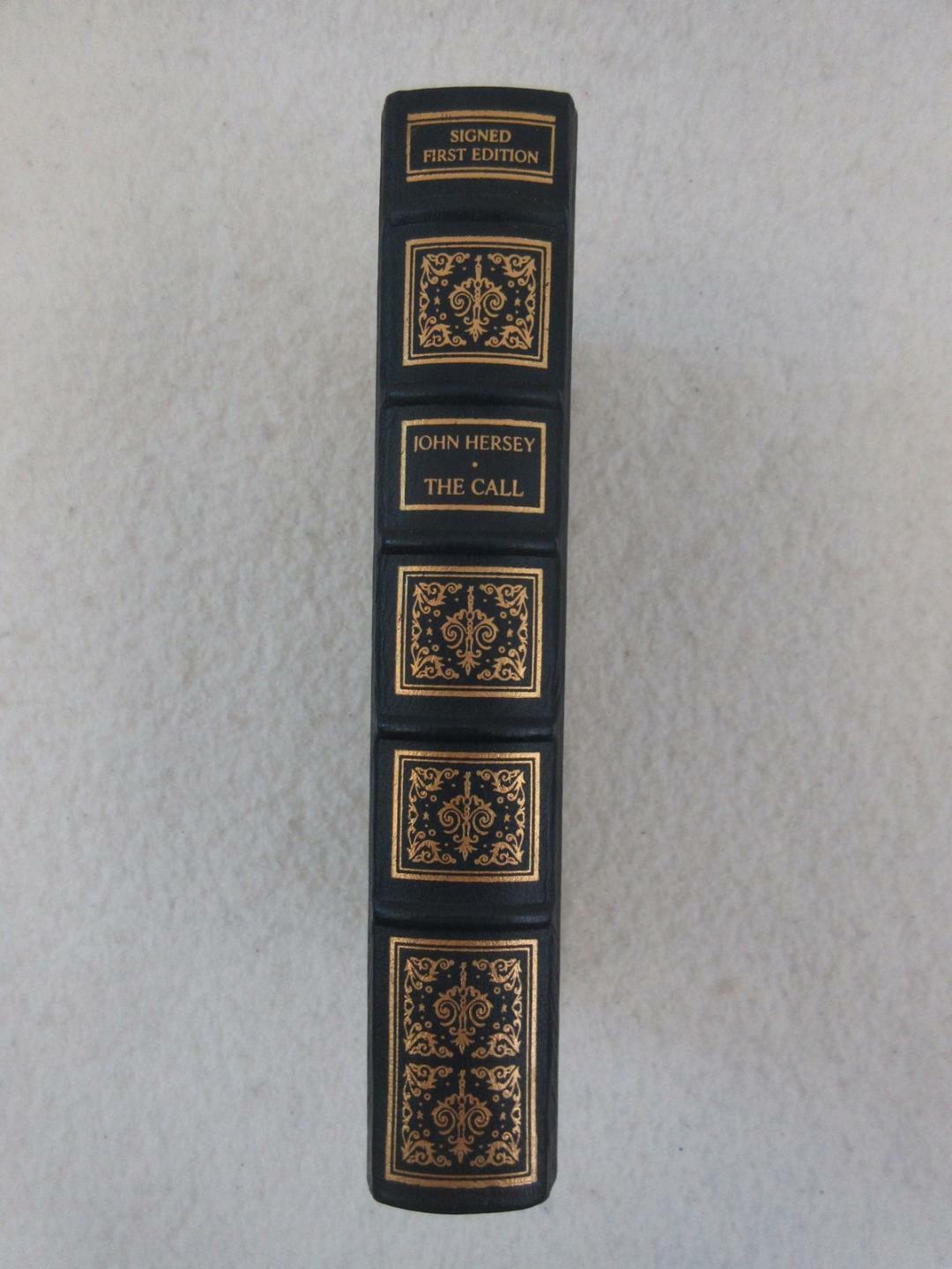 John Hersey THE CALL Signed First Edition Franklin Library Leather 1985