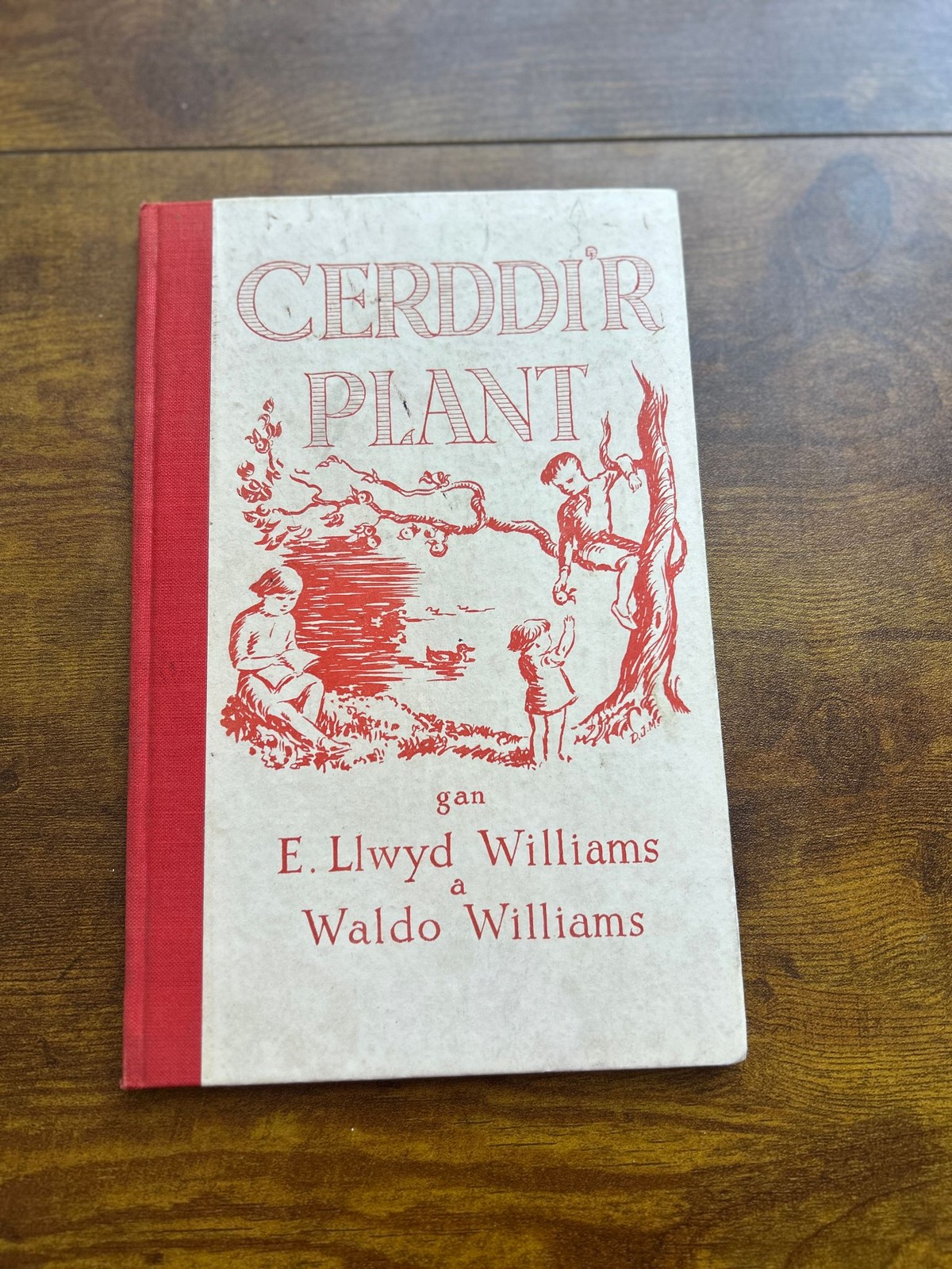 E Llwyd Williams Cerddi’r Plant Welsh Poetry Book 1962 Gwasg Gomer Hardback