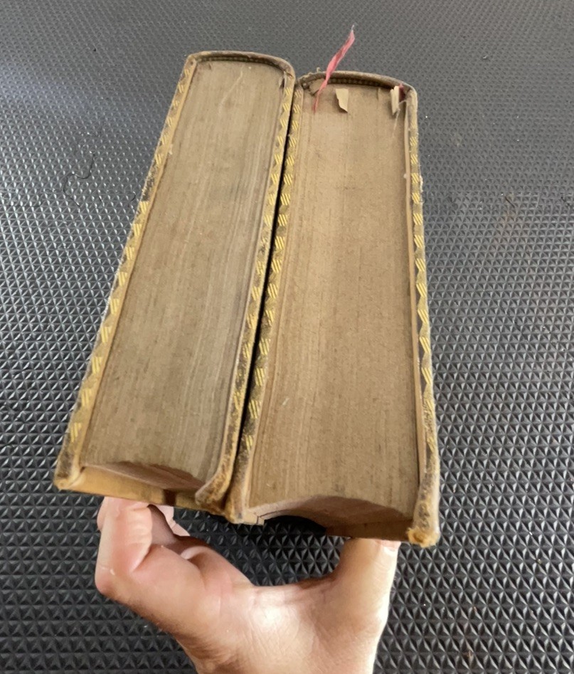 1847 Rollins Ancient History of World Vol. 1 & 2 Leather