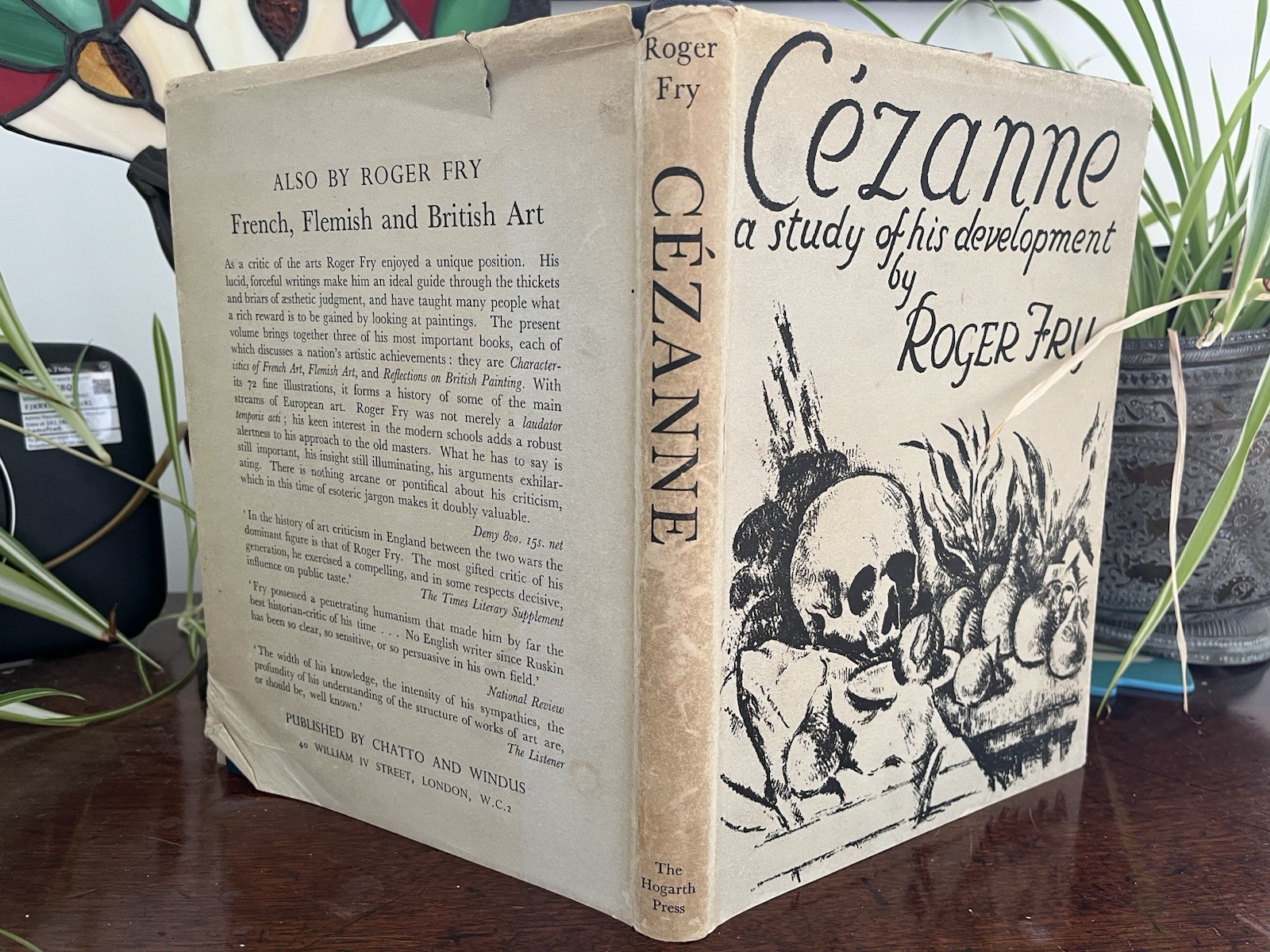 Cézanne A Study of his Development, Roger Fry, Hogarth Press, 1952 2nd Edition