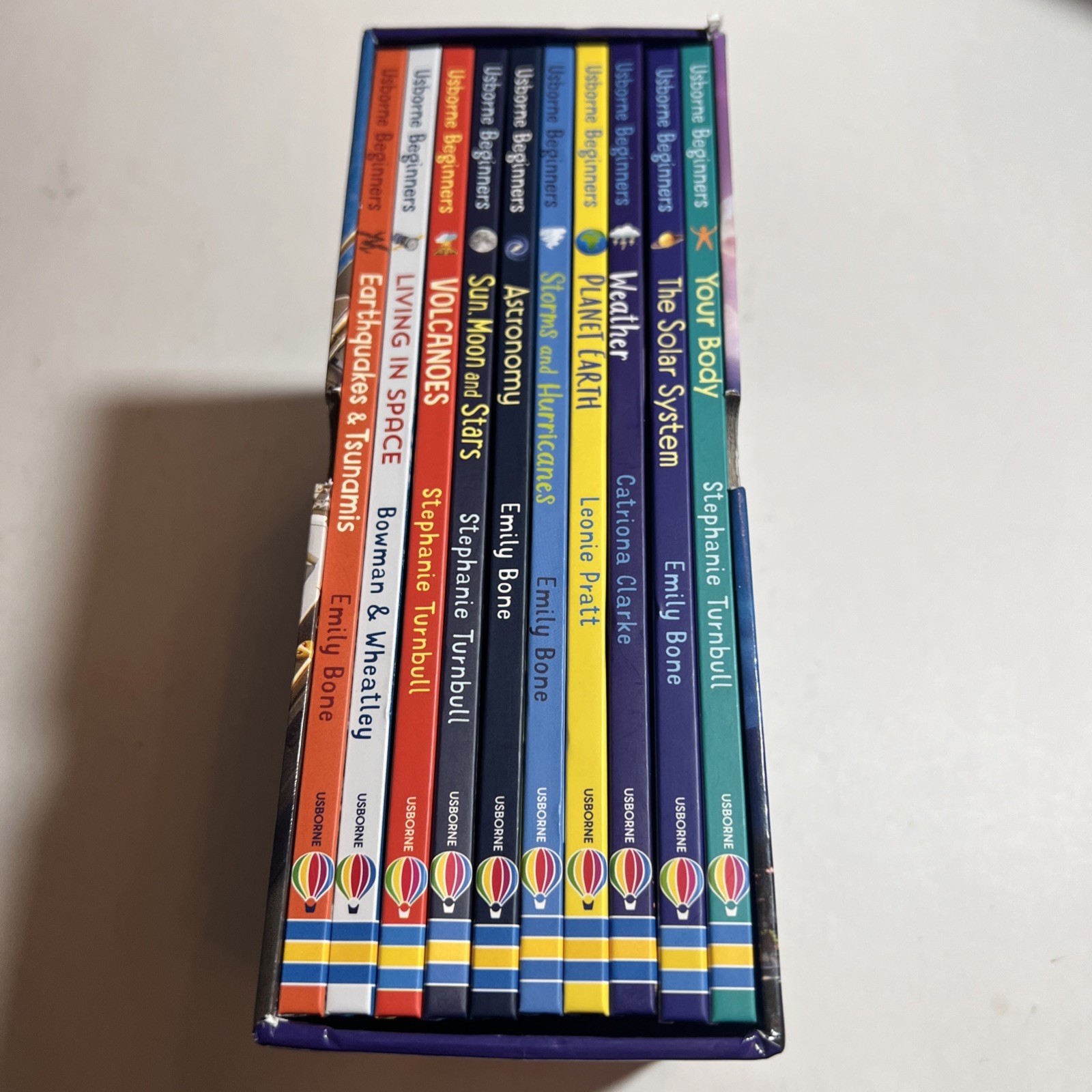 10 Book Boxed Set Usborne Beginners Science Collection hardcover like new