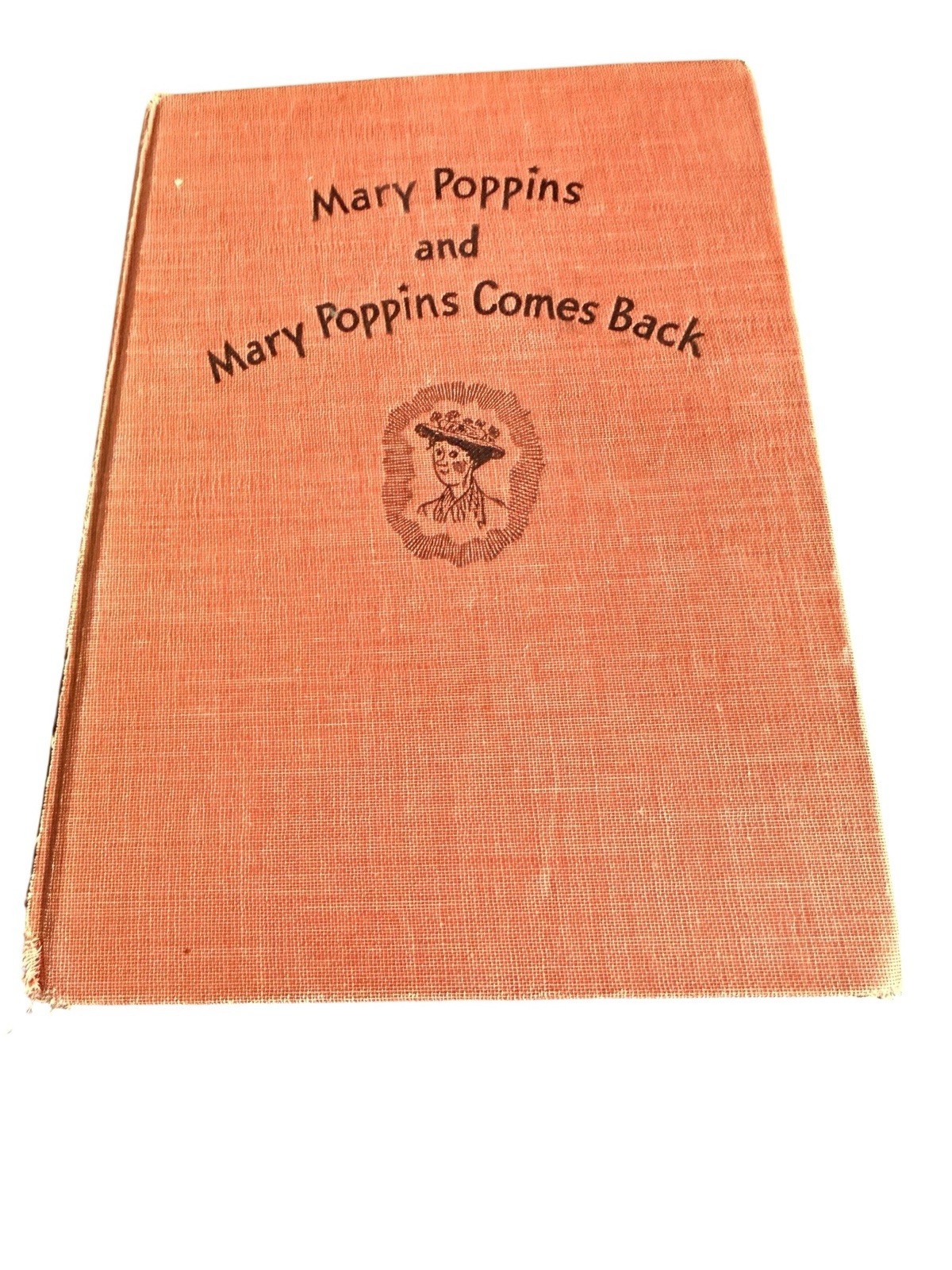 Vtg Mary Poppins and Mary Poppins Comes Back Book Hardcover By P.L. Travers