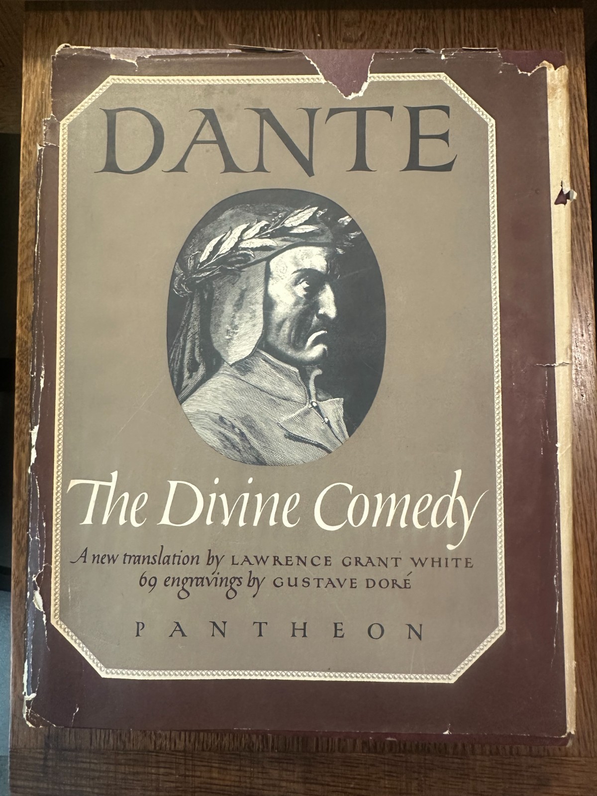DANTE THE DIVINE COMEDY 1948 HARDCOVER W/DUST JACKET GUSTAVE DORE ILLUSTRATIONS