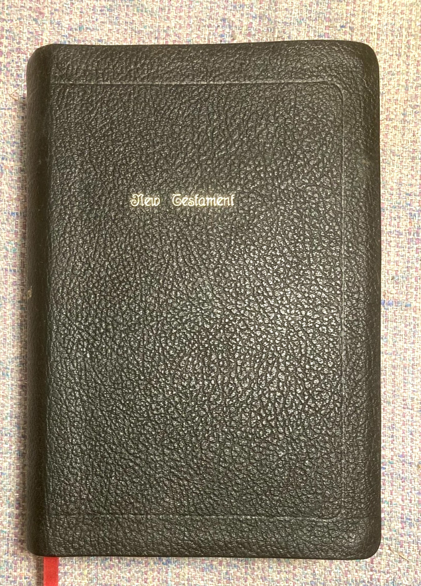 1912 -The New Testament of Jesus Christ, LARGE PRINT -American Bible Soc LEATHER
