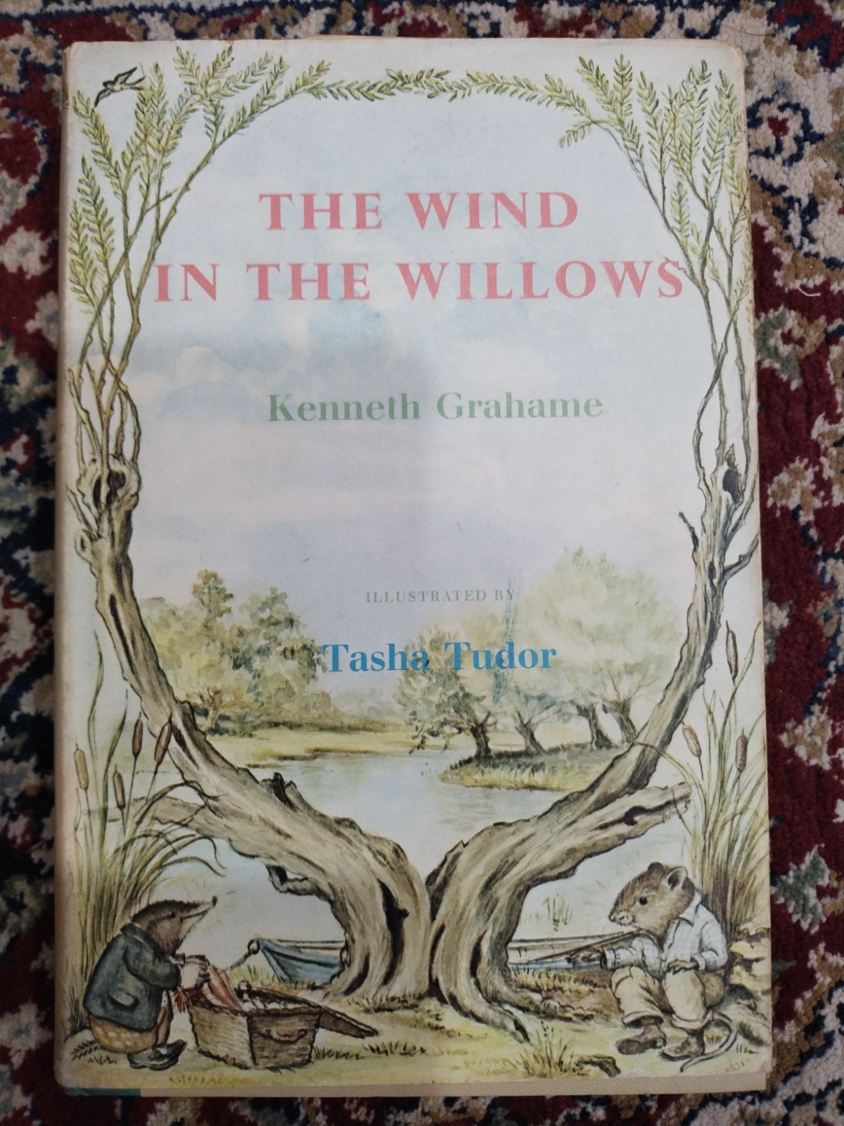 The Wind in the Willows by Kenneth Grahame 1966 Junior Deluxe Classics Book Club