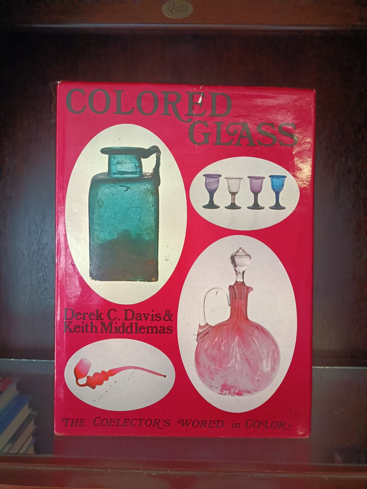 Colored Glass_Derek Davis / Keith Middlemas_HCDJ_1st Edition_1968_Very Good