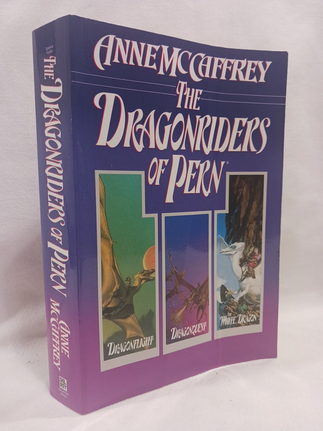 The Dragonriders of Pern Dragonflight Dragonquest White Dragon Anne McCaffrey