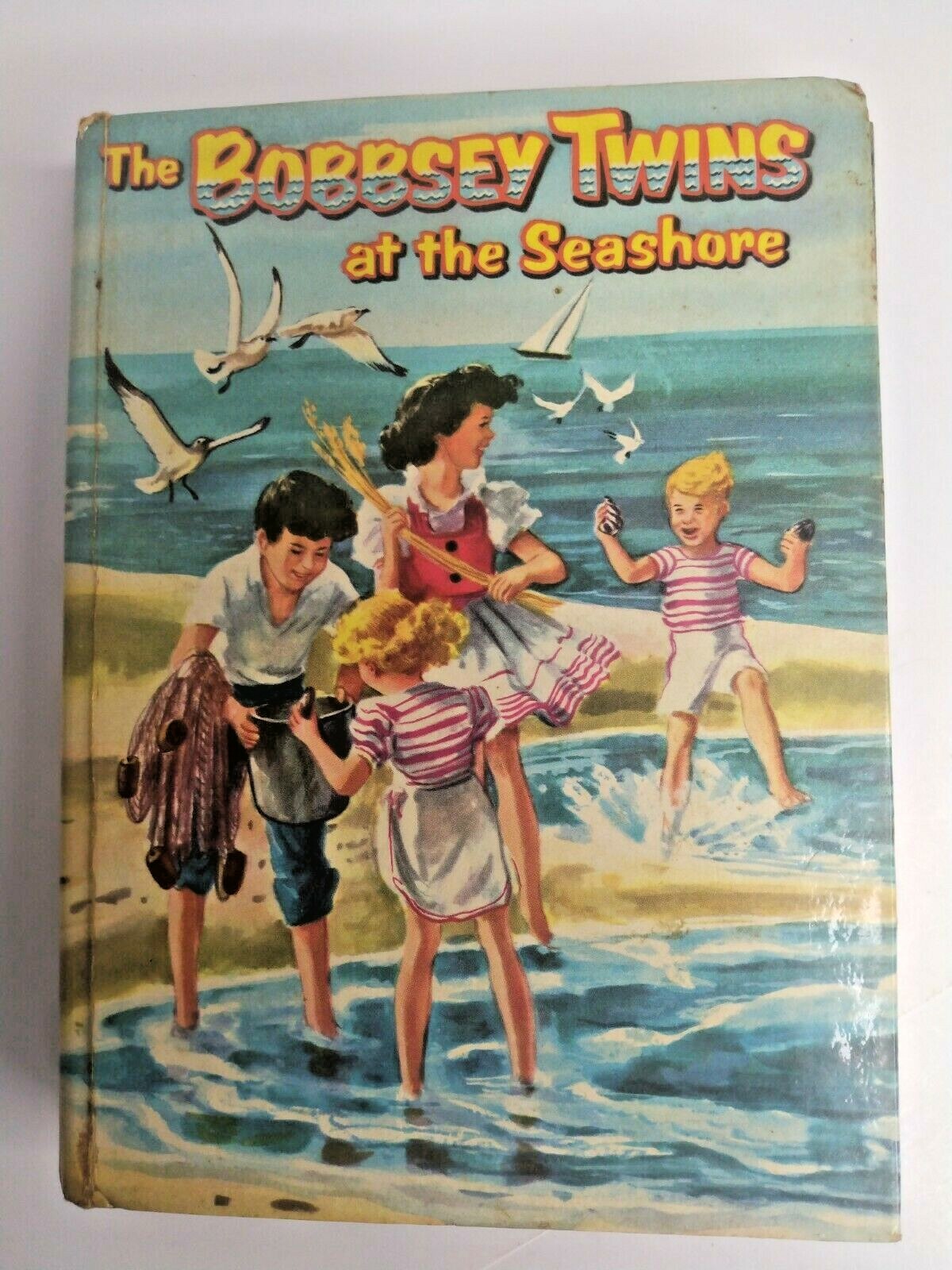 Bobbsey Twins at the Seashore Whitman Hardback 1954 Laura Lee Hope