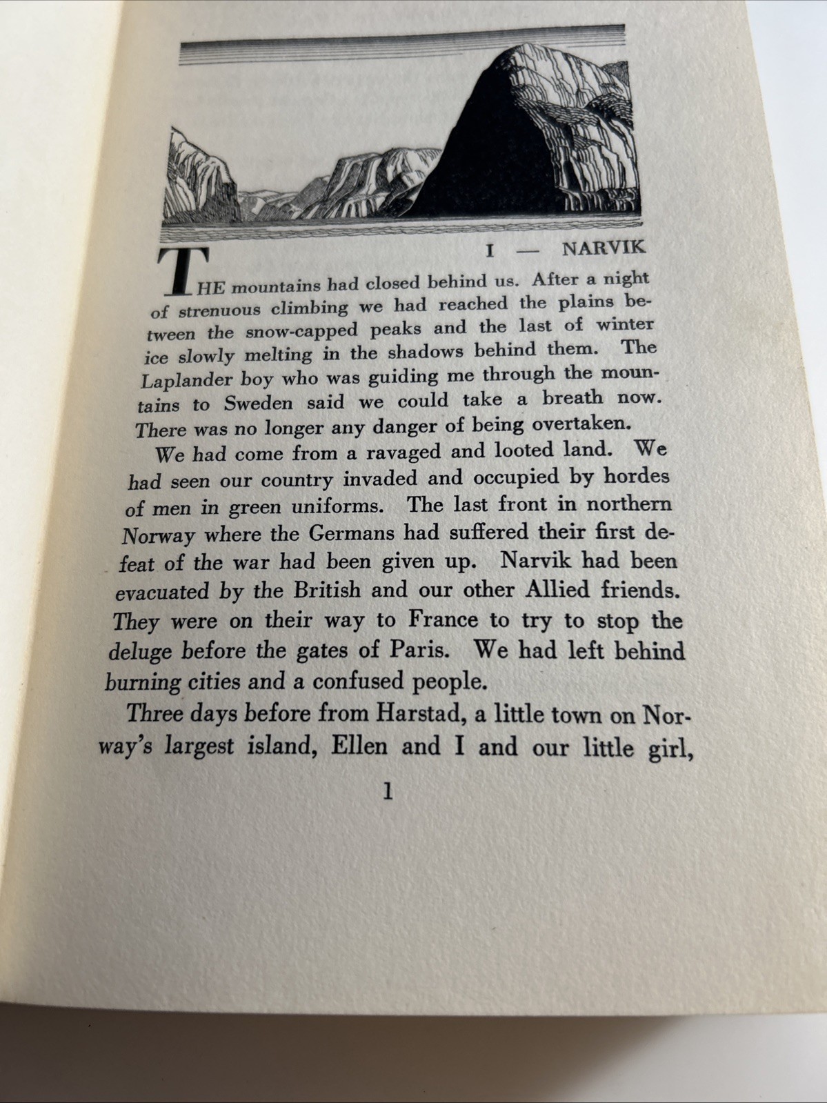 The Mountains Wait /Theodore Broch/Rockwell Kent 1943 xlib 📕 2930