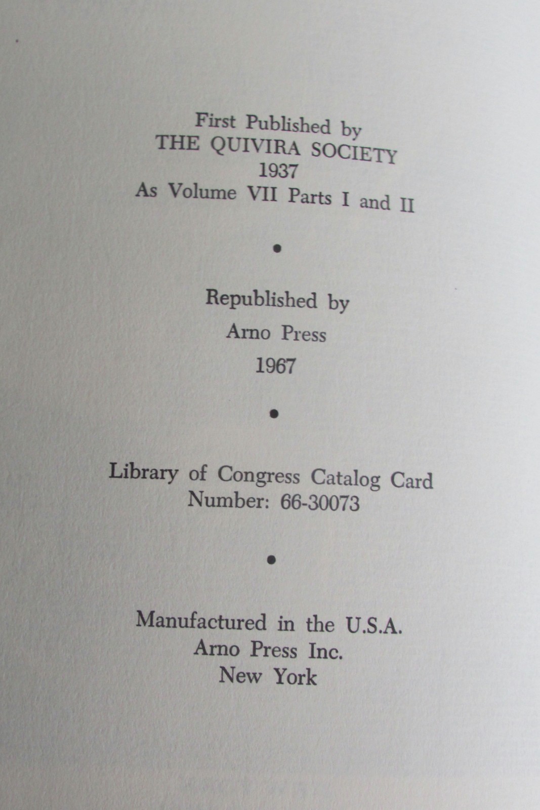 The Spanish Southwest 1542-1794 (Wagner) 2 Vol. Annotated Bibliography 1967 2nd
