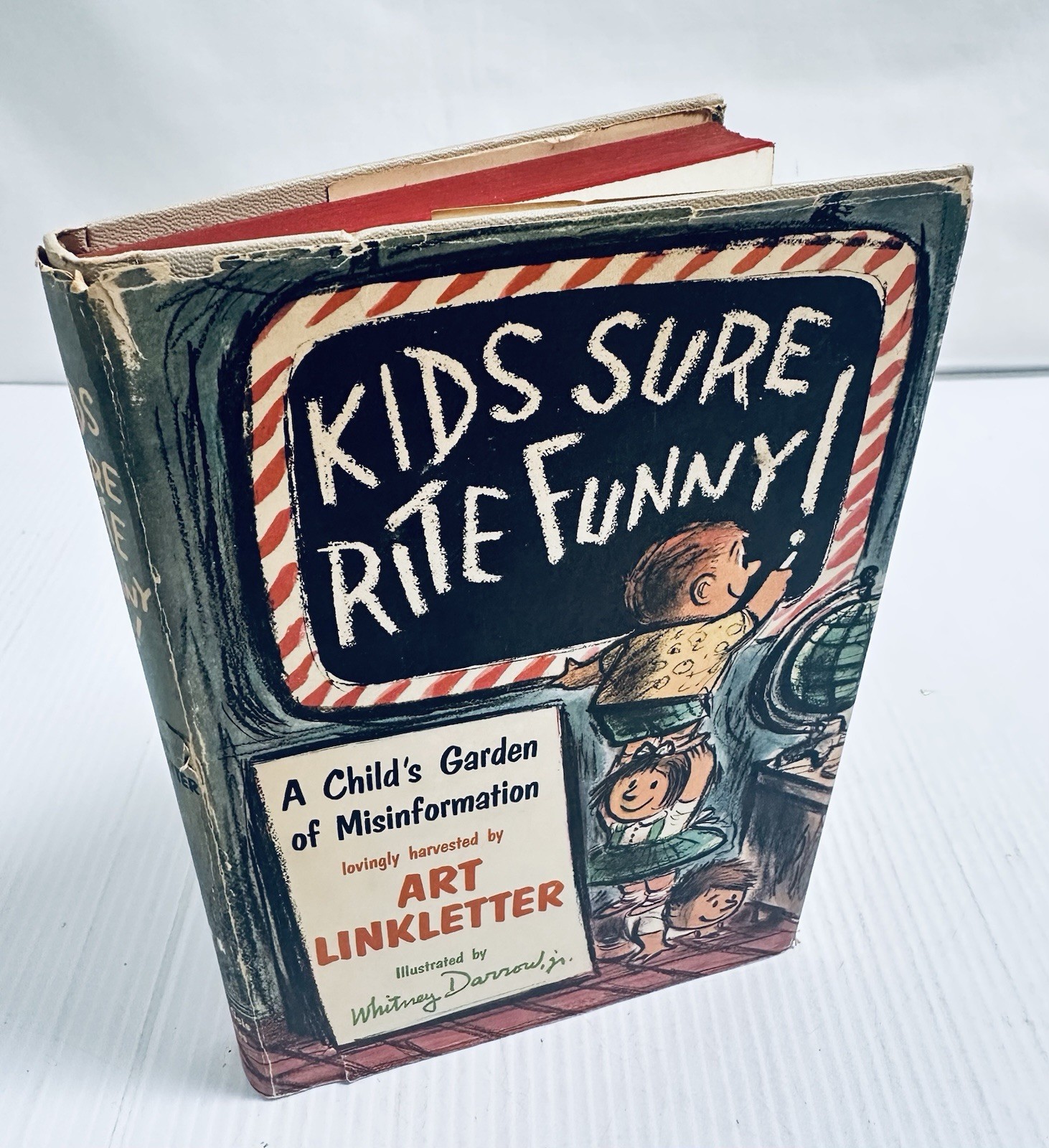 Kids Sure Rite Funny 1962 Art Linkletter Vintage Humor Stories Family TV Era