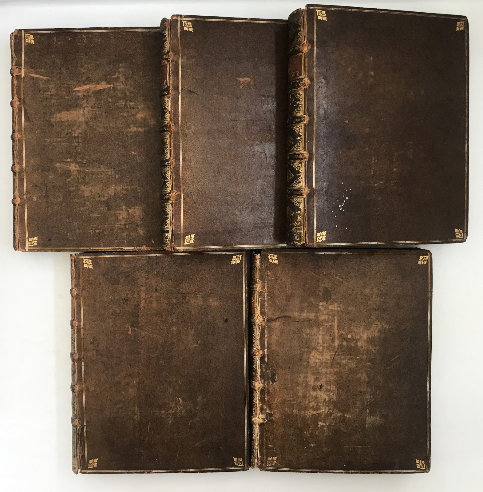 1725-26 Pope THE ODYSSEY OF HOMER 5 Vols First Edition Illustrated Poetry